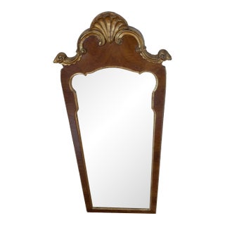 Rare La Barge Antique Mid-Century Intricate Detailed Gilded Wood Mirror For Sale