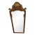 Rare La Barge Antique Mid-Century Intricate Detailed Gilded Wood Mirror For Sale