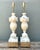 Vintage Carved Alabaster Leaves Lamps - A Pair For Sale - Image 11 of 12
