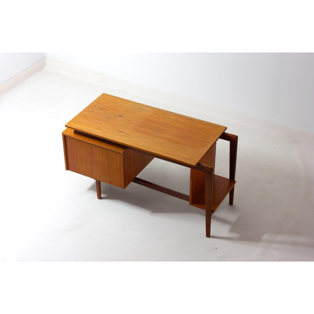 Mid-Century Writing Desk, 1960s For Sale - Image 10 of 17