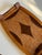 Brown Vintage Art Deco Wooden Marquetry Tray, 1930s For Sale - Image 8 of 12