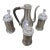 Vintage Silver-Plated Pitcher & Tankard Set - Mid-Century Modern Barware or Tea Service For Sale