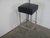 Black Leatherette Stool, 1970s For Sale - Image 3 of 9