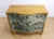 Vintage dresser covered with GP & J Baker- Ramayana Emerald Green. Original brass handles. This piece is designed in the...