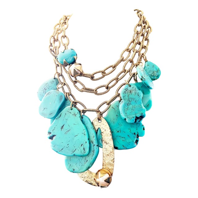 Capri Necklace by Philippe Ferrandis, 1980s For Sale