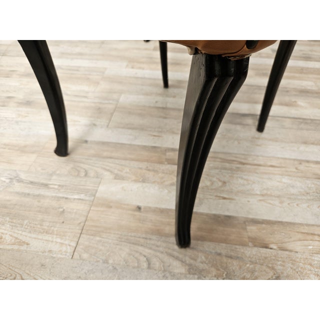 Vintage Italian Chairs attributed to Vittorio Dassi for Dassi Mobili Moderni, 1950, Set of 6 For Sale - Image 17 of 18