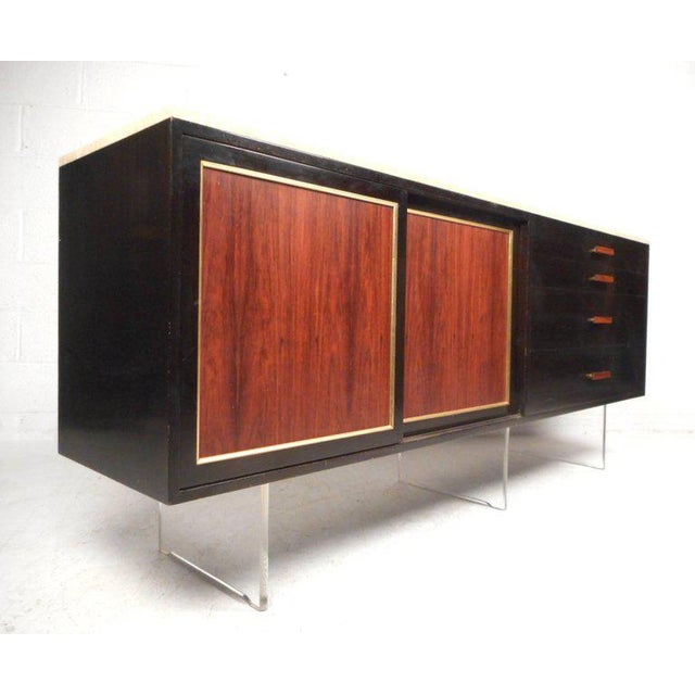 Harvey Probber Mid Century Modern Marble Top Sideboard Chairish