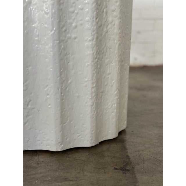 Paint 1990s Doric Pedestal Dining Table For Sale - Image 7 of 12