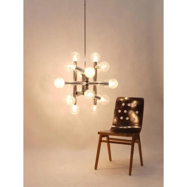 Atomic Ceiling Lamps attributed to J. T. Kalmar for Kalmar, 1969 For Sale - Image 10 of 11