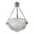 French Art Deco Pendant Light by Muller Freres 1920s France For Sale