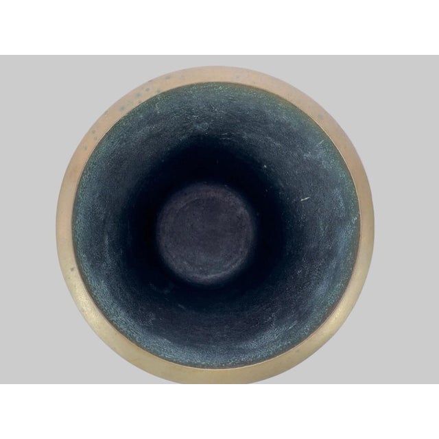 Large Mid-Century Solid Bronze Mortar and Pestle, Europe C. 1950–1970 For Sale - Image 9 of 11