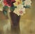 Impressionist "Garden Roses" in a Vase Still Life by Masayoshi Himeno For Sale - Image 3 of 7