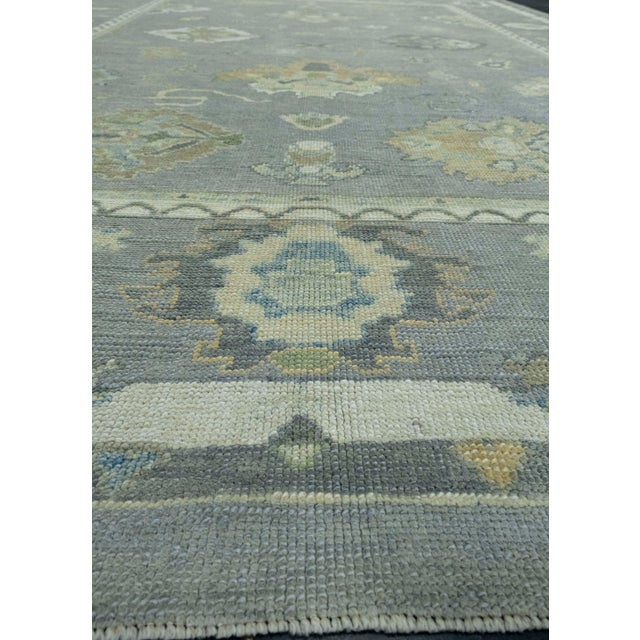 Early 21st Century Turkish Oushak Rug 8'8" x 12' #18124 For Sale - Image 5 of 8