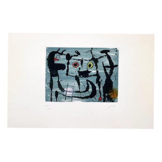 Joan Miró, The Styx, 1958, Etching For Sale