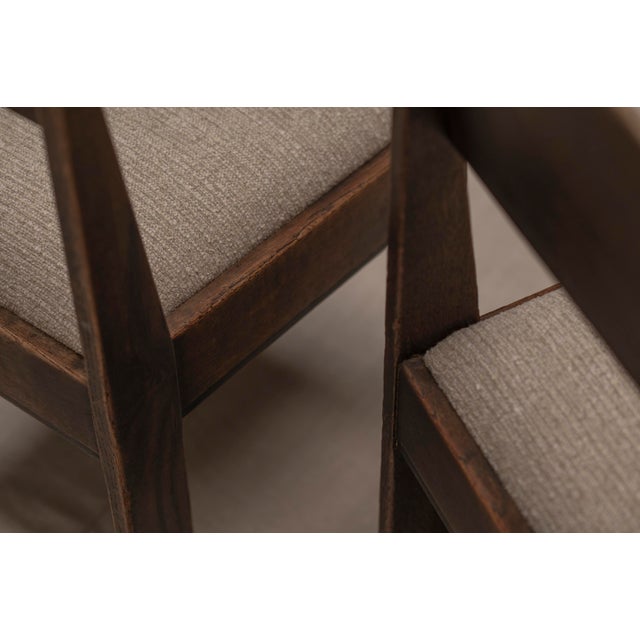 1940s Vintage Dining Chairs from L.O.V. Oosterbeek, 1940s, Set of 4 For Sale - Image 5 of 18