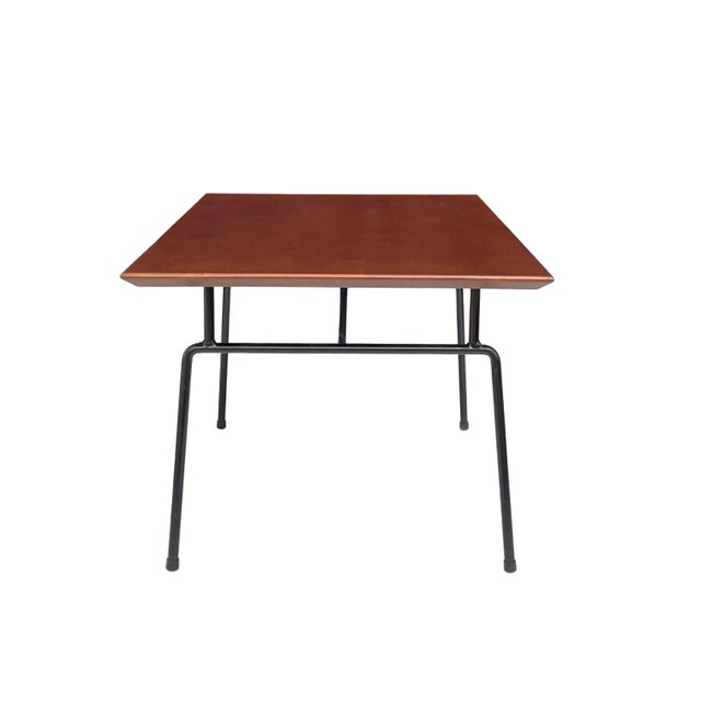 Paul McCobb 1950s Paul McCobb Planner Group Iron and Birch Side Table For Sale - Image 4 of 9