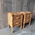 Bamboo and Cane Nightstands with Drawers, Set of 2 For Sale - Image 9 of 11