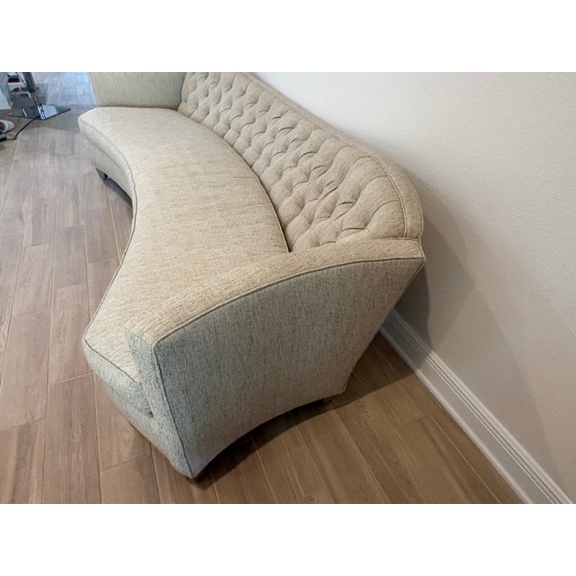 Celerie Kemble for Henredon Serpentine Sofa. 108” l x 32.5” h x 43” deep. Featured in Architectural Digest 7/31/13....