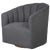 Barrel Back Swivel Chair For Sale