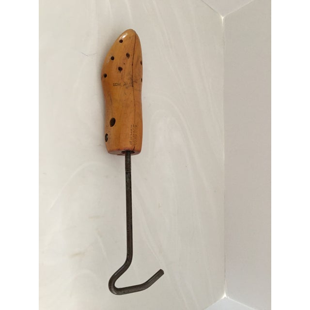 1930s Vintage Wooden Cobbler Shoe Stretcher For Sale - Image 5 of 8