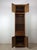 Brown Vintage Campaign Style Tall Cabinet With Lighted Shelving by Stanley For Sale - Image 8 of 17