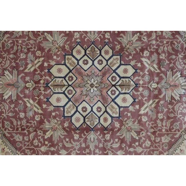 Textile 1980s Vintage Oushak Rug For Sale - Image 7 of 13