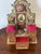 Reduced-Antique Sailors Valentines Sea Shell Miniature Commode Box For Sale - Image 4 of 6