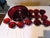 Ruby Red Vintage Anchor Hocking Royal Ruby Red Glass Punch Bowl Set 1 Bowl & 12 Cups - 13 Pieces For Sale - Image 8 of 8