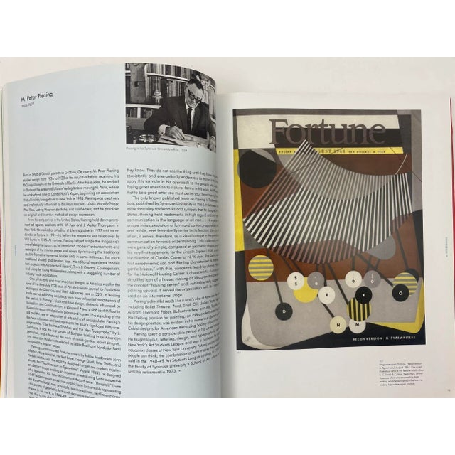 Red The Moderns: Mid-Century American Graphic Design Hardcover 2017 For Sale - Image 8 of 12