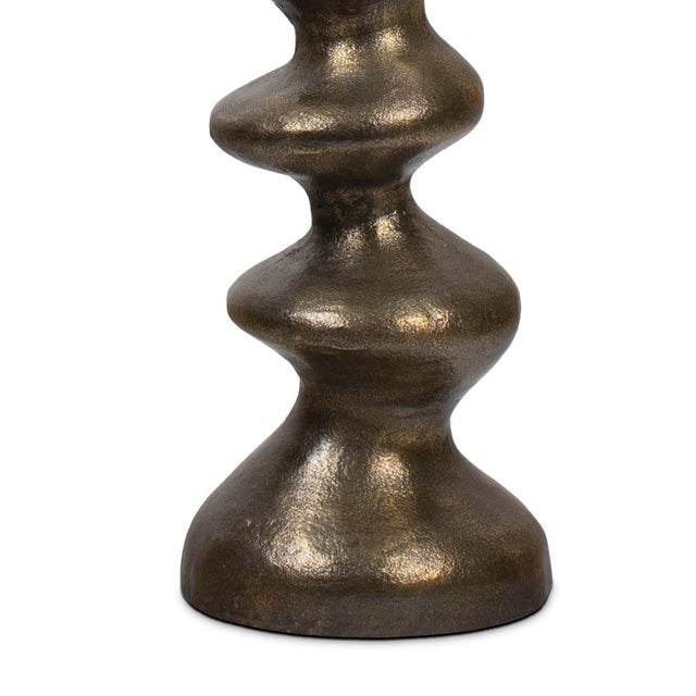 Blobby Table Lamp, Brass For Sale - Image 4 of 5