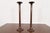 Silver Crest Arts & Crafts Sterling Silver on Bronze Tall Candlesticks, Pair For Sale - Image 13 of 13
