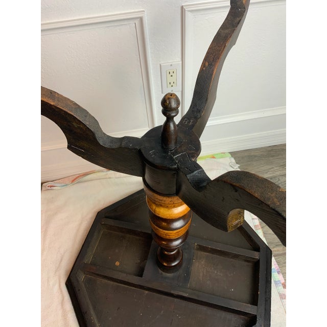 19th Century Italian Gueridon Marquetry Octagon Table For Sale - Image 12 of 12