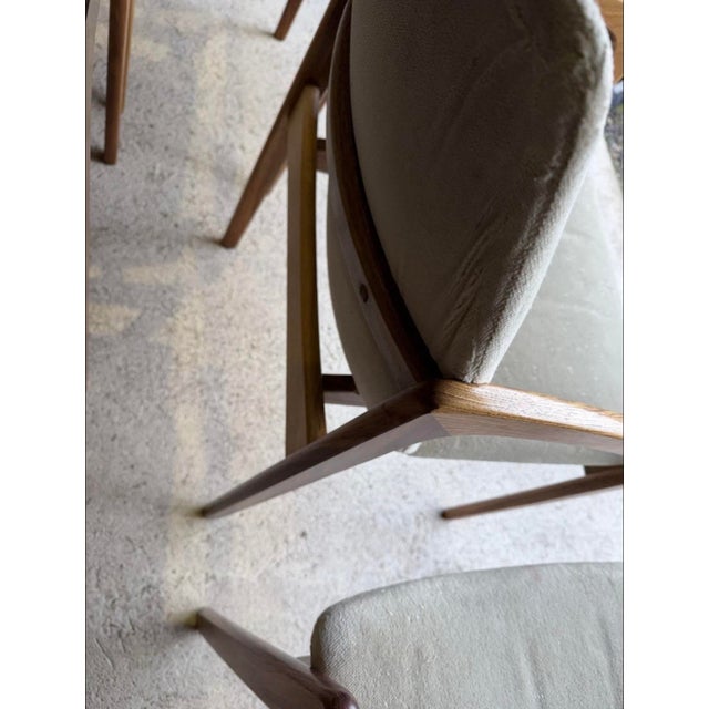 Mid-Century Modern Danish Carver Dining Chairs by Henning Kjærnulf for Korup Stolefabrik, Set of 6 For Sale - Image 14 of 18