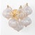 Gold Julie Neill for Visual Comfort Signature Caselli 15" Sconce in Gild with Gold Fleck Glass For Sale - Image 8 of 11