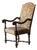 Late 19th Century Fireside Flemish Tapestry Armchair For Sale