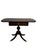 An elegant antique English Regency style mahogany drop-leaf side table featuring a rectangular top with two folding...