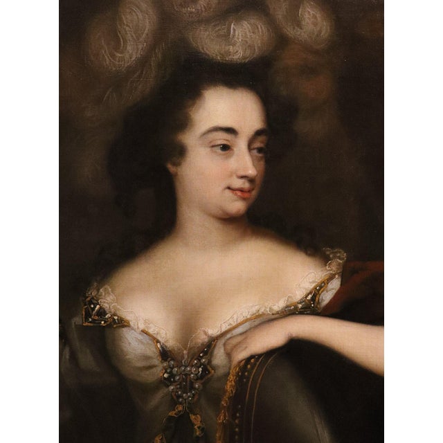 After Willem Wissing, Portrait of the Duchess of Marlborough as Minerva, 1680, Oil on Canvas For Sale - Image 10 of 14