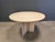 Stone Round Italian Travertine Dining Table 1970s For Sale - Image 7 of 13