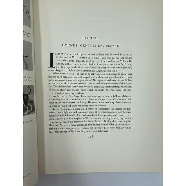 The Story of American Foxhunting by J. Blan Van Urk 1941 First Edition For Sale - Image 11 of 17