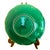 1950s Large Green Leaf Plates from Gien, 1950s, Set of 4 For Sale - Image 5 of 6
