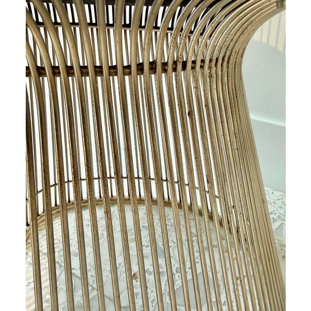 Set of 4 Warren Platner Armchairs From 60's For Sale - Image 10 of 13