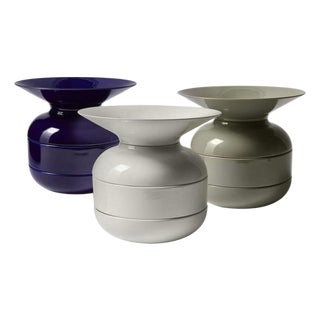 Torrecotta Vases by Davide Oldani and Attila Veres for Cassina, Set of 3 For Sale