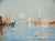 'Venice at Sunset' Maurice Bompard (1857-1936) Gilt Wood Frame For Sale - Image 12 of 12