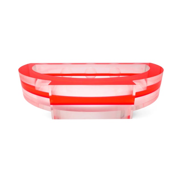 Laminated Acrylic Ospiti Collection Sculpture by Andrea Anastasio for Design Gallery Milano (1999) For Sale - Image 10 of 12