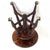 Antique Piano Stool W Brass & Glass Ball & Claw Feet For Sale In New York - Image 6 of 9