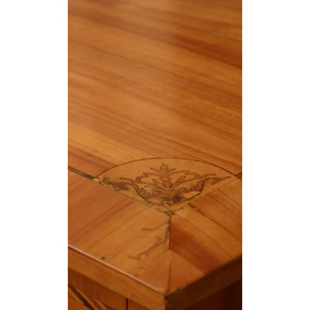 Biedermeier Cherry Chest of Drawers, 1850s For Sale - Image 10 of 13