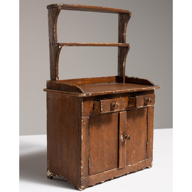 1900 - 1909 1900-1909 French Miniature Cabinet For Sale - Image 5 of 18