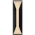 Kelly Wearstler for Visual Comfort Signature Stretto Medium Sconce in Bronze with Frosted Glass For Sale