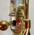 Vintage Mid-Century Tony Duquette Style French Red and Gold Leaf Lucite Table Lamps on Marble Bases - A Pair For Sale - Image 10 of 12