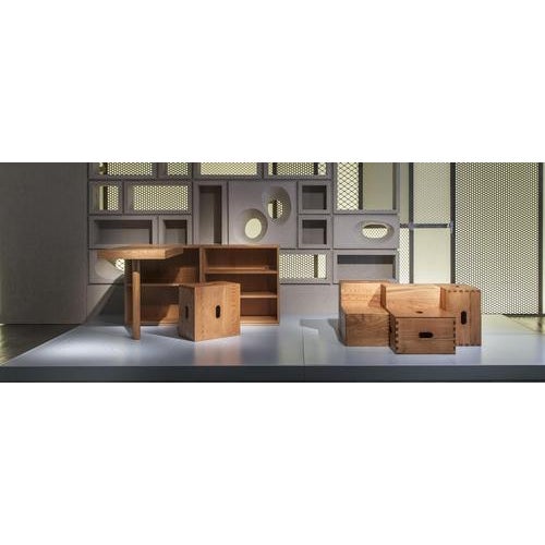 Cassina Wood LC16 Writing Desk and Shelve by Le Corbusier for Cassina For Sale - Image 4 of 6